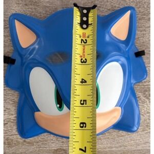 NEW SEGA Sonic The Hedgehog 3 Hard Plastic Halloween Mask Cosplay Dress-up NWT